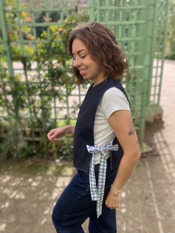 GILET AZUR