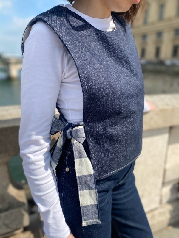 GILET BLEUENN