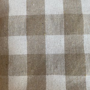 GRAND SAC ROND VICHY ÉCRU – Image 3