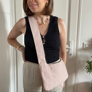 PETIT SAC VICHY ROSE POUDRÉ – Image 2