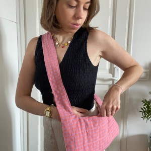 PETIT SAC CORAIL & VIOLET – Image 2