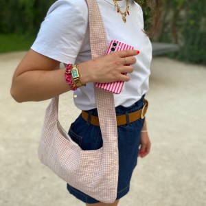 PETIT SAC VICHY ROSE POUDRÉ – Image 3