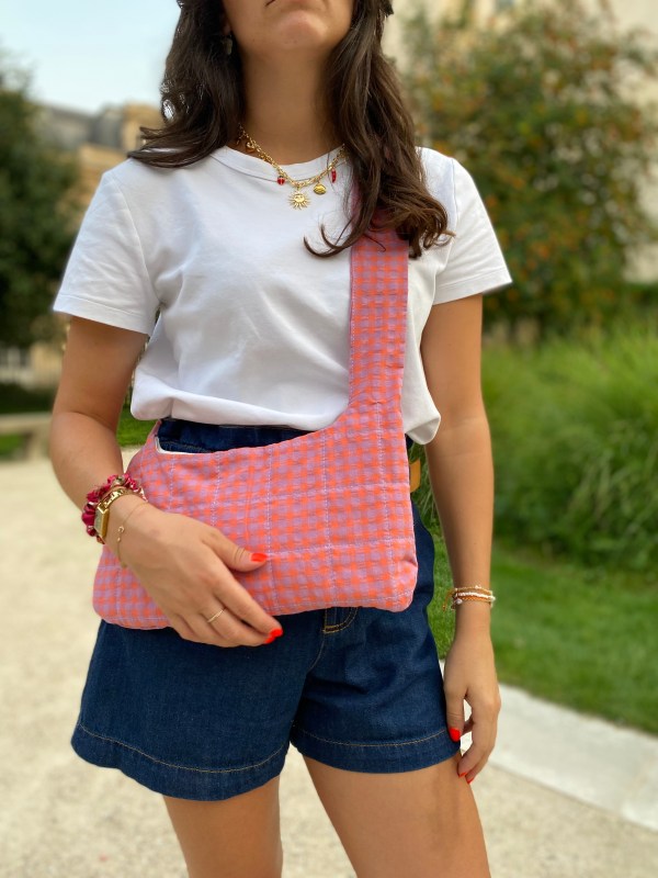 PETIT SAC CORAIL & VIOLET