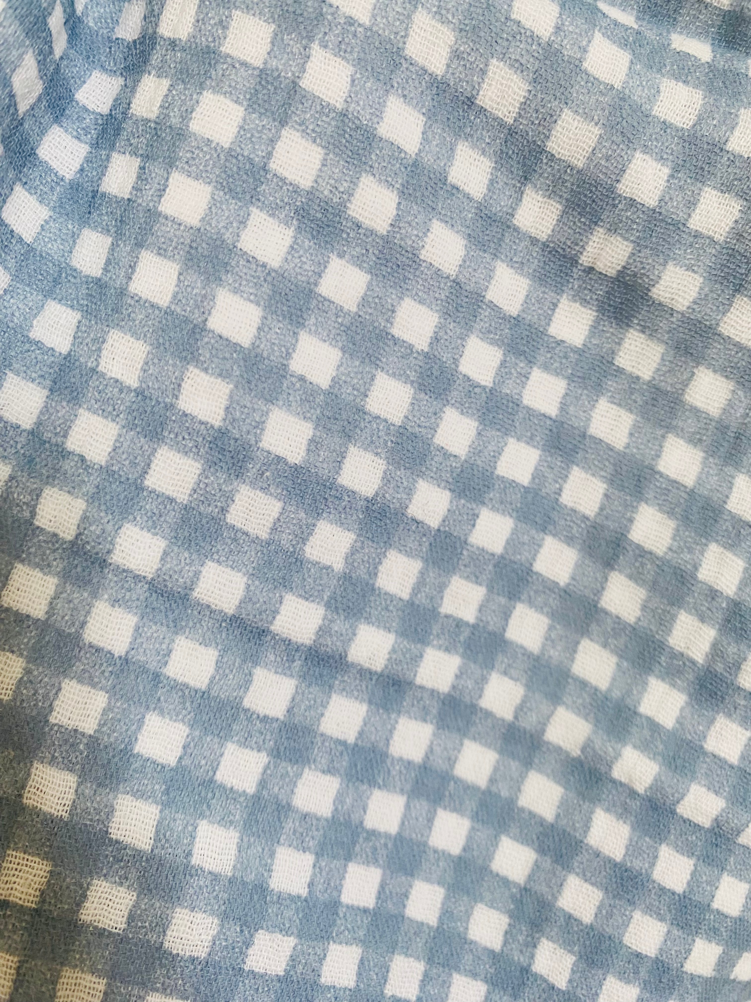 PETIT SAC VICHY BLEU CIEL – Image 2